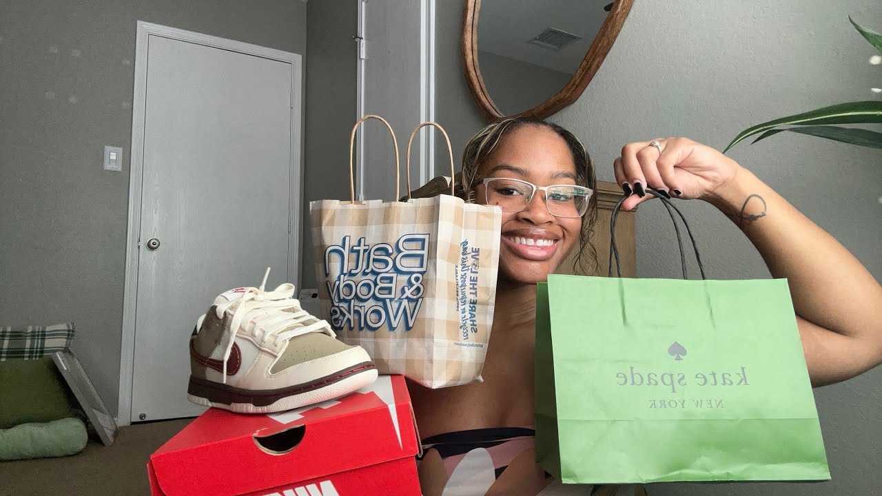 Retail Therapy Shopping Haul// Nike, Kate Spade, B&BW