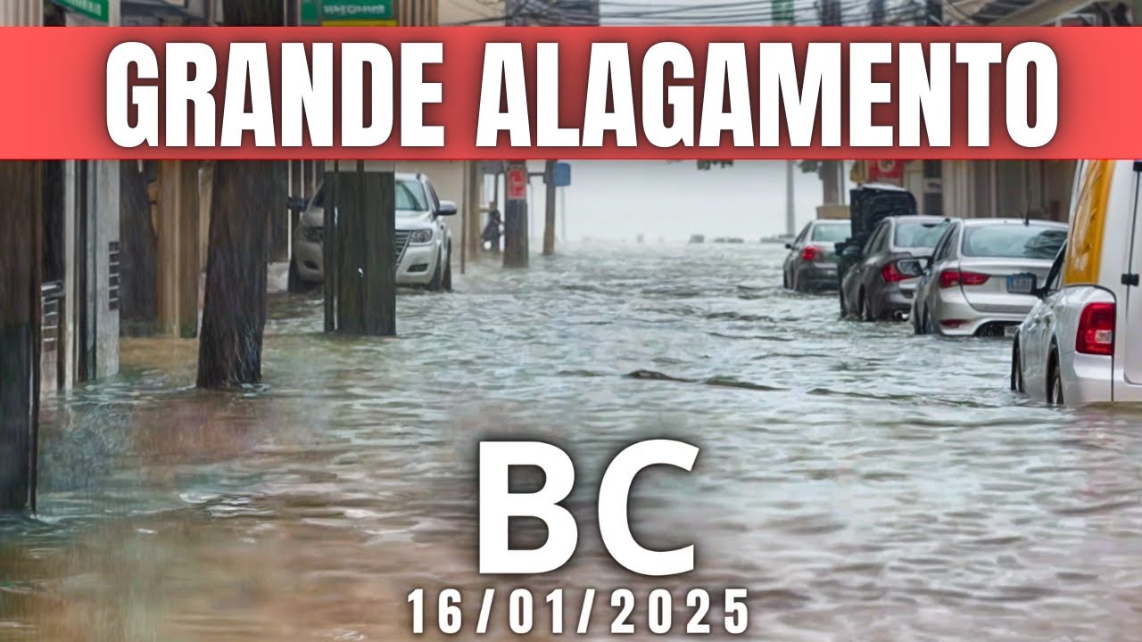 ALAGAMENTO em Balneário Camboriú 16/01/20205
