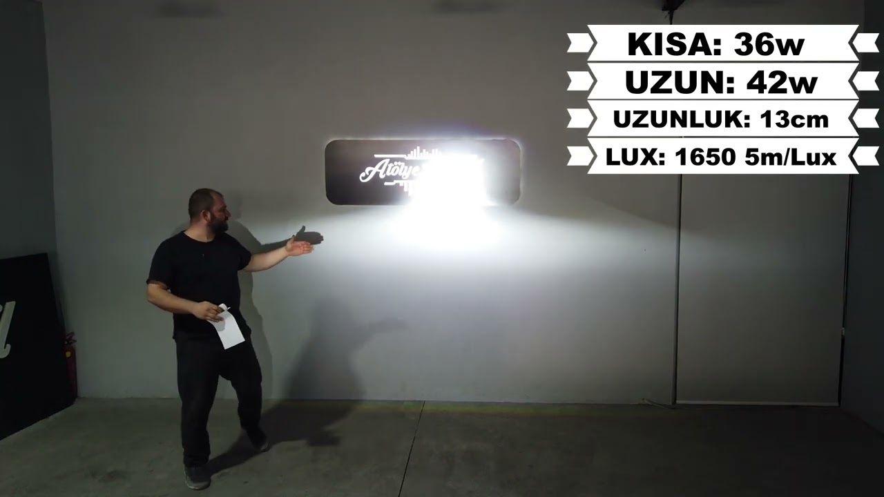 3.0 İNÇ Bİ-LED PRO PROJEKTÖR