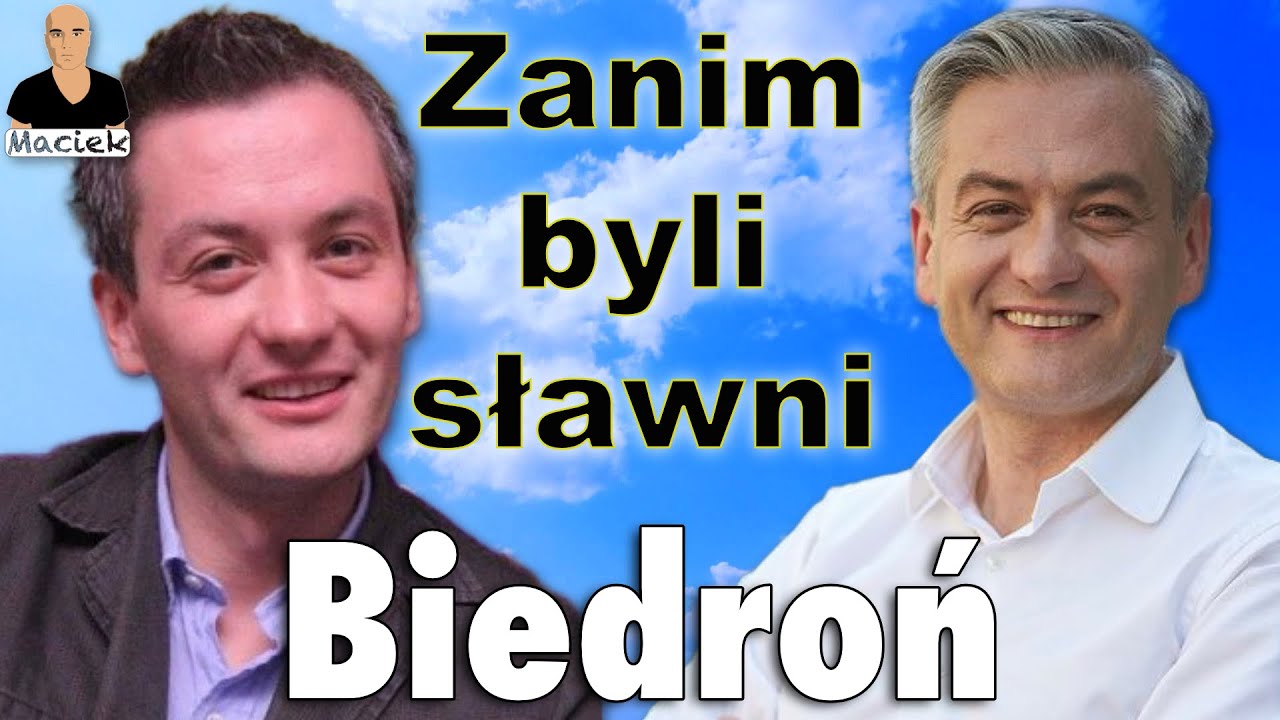 Robert Biedroń | Zanim byli sławni