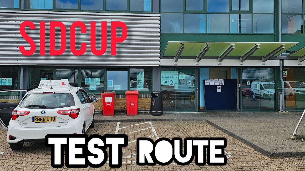 Sidcup Driving Test Route|Practical driving Test video Sidcup 