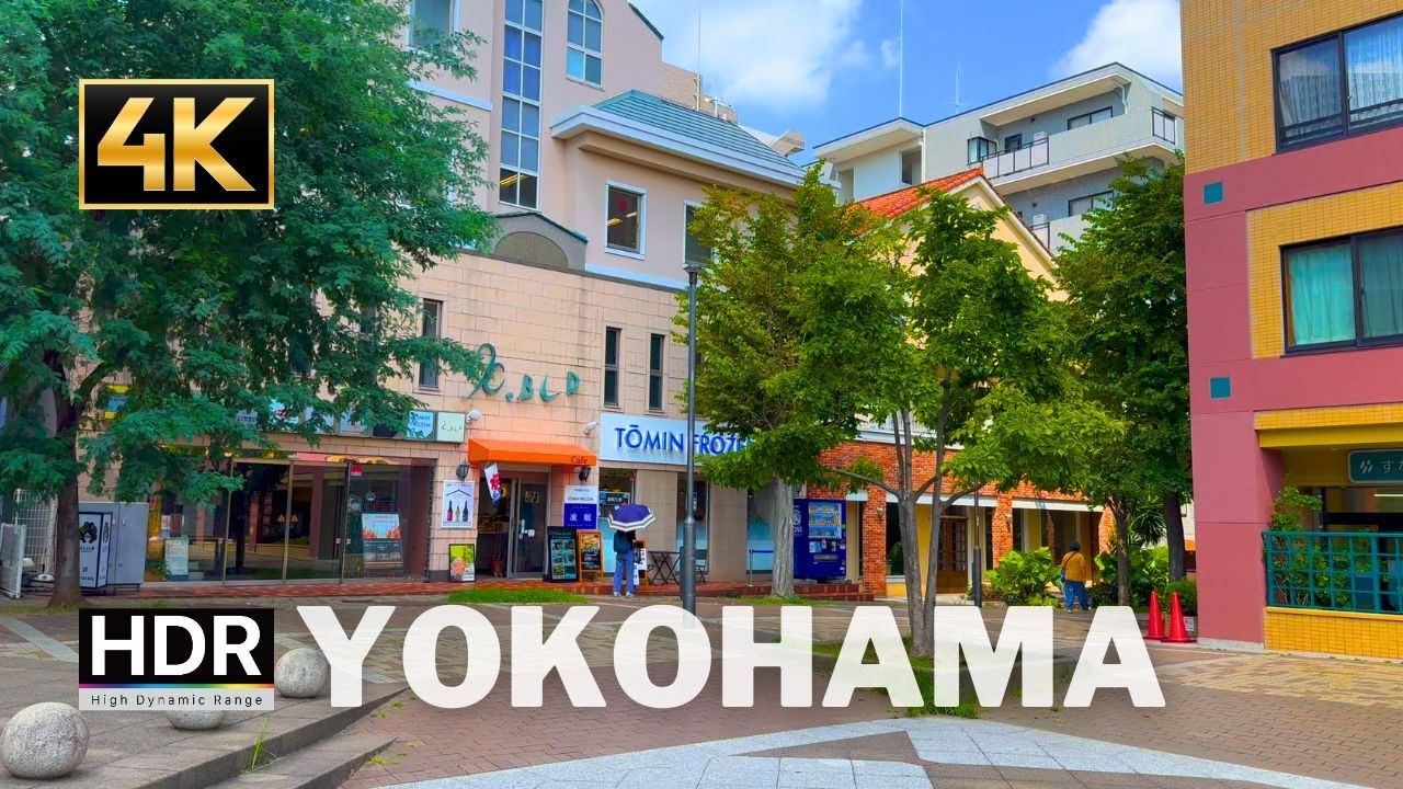 4K Japan Walk | Nakamachidai - Kamoike Park Yokohama JAPAN | 4K HDR 仲町台ー鴨池公園散歩【横浜】