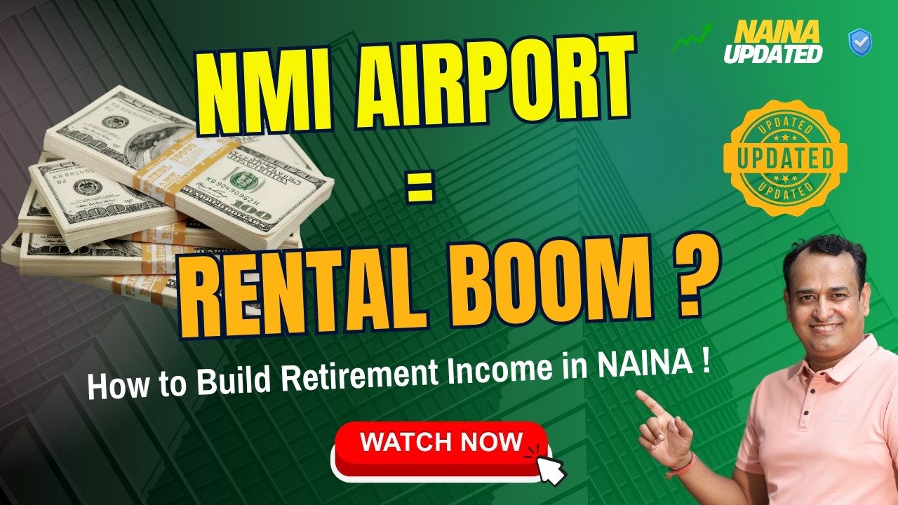 ✈️ NMIA Rental Boom? How to Build Retirement Income in NAINA! | #mumbai3
