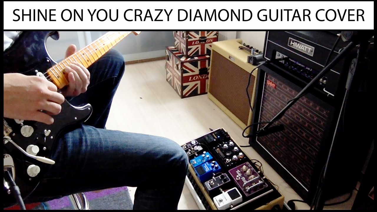 Shine on you Crazy Diamond Cover Guitar Pink Floyd - FENDER Gilmour Custom Shop - HIWATT Little D