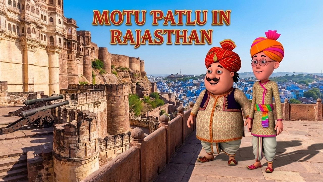 Motu भाई MBBS | Motu Patlu Rajasthan Special | Motu Patlu | मोटू पतलू