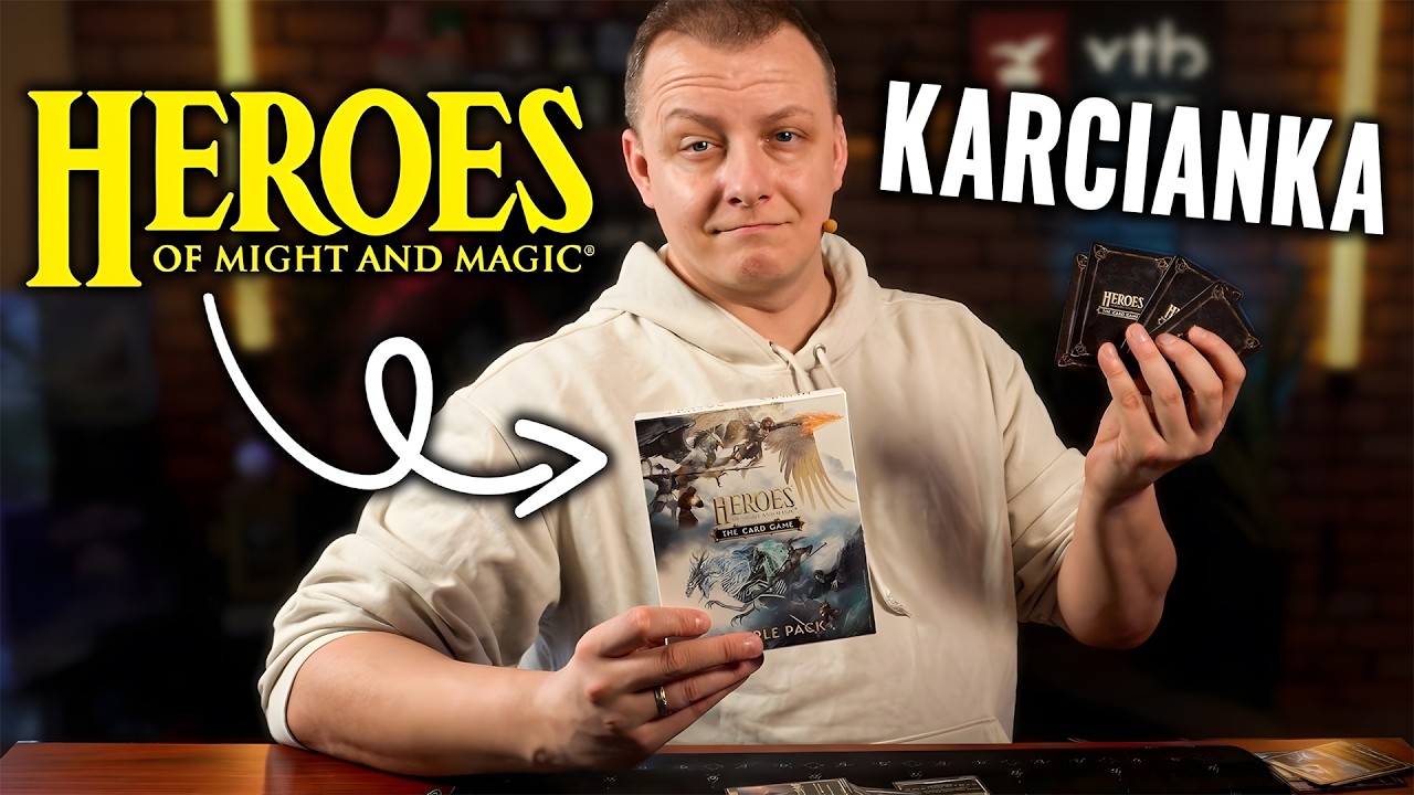 Gry bez prądu: Heroes 3 w wersji karcianej - Heroes of Might and magic The Card Game