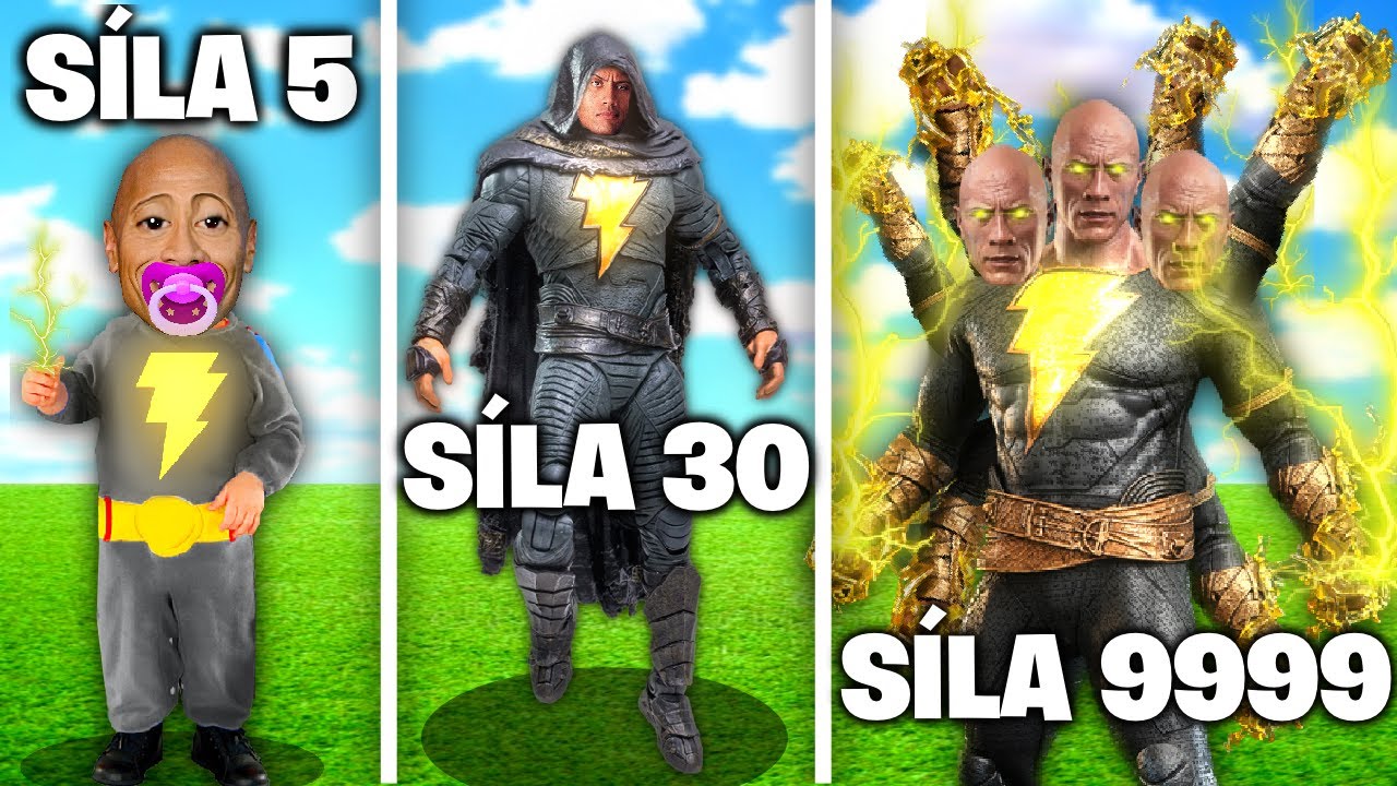 Vylepšuju BLACK ADAM na LEGENDÁRNÍHO ADAMA v GTA 5!