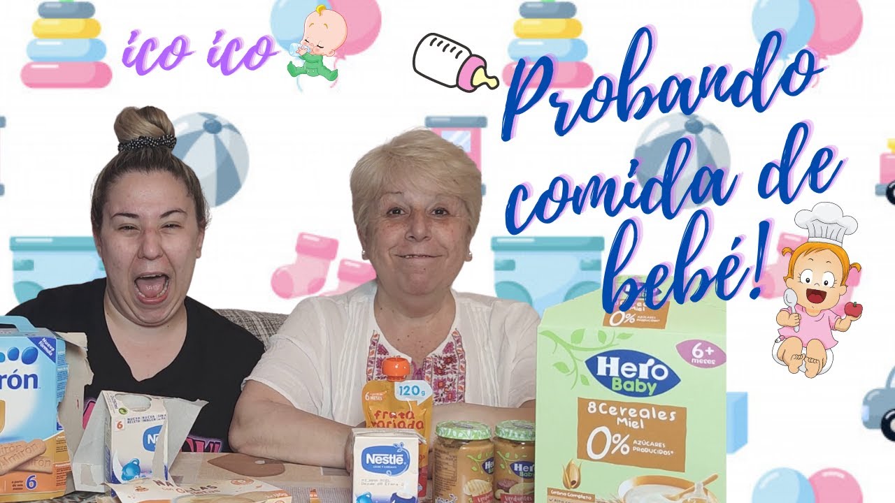 🍼PROBANDO COMIDA DE BEBE👶🏻 ico ico? 🤔