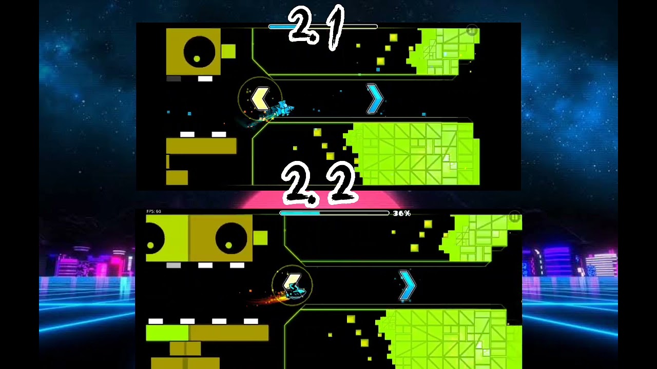 Retray Geometry Dash 2.1And 2.2