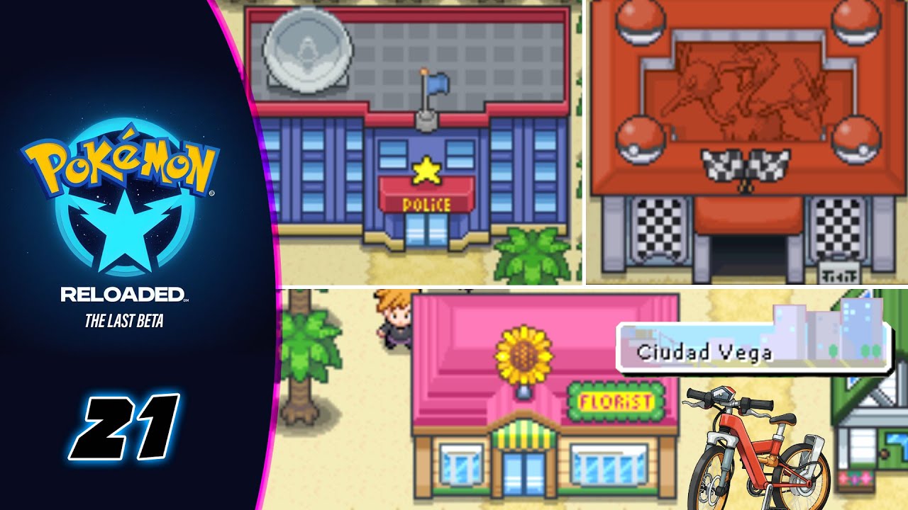 Ciudad Vega y el Carril de Bicis Serie The Last Beta Pokemon Reloaded