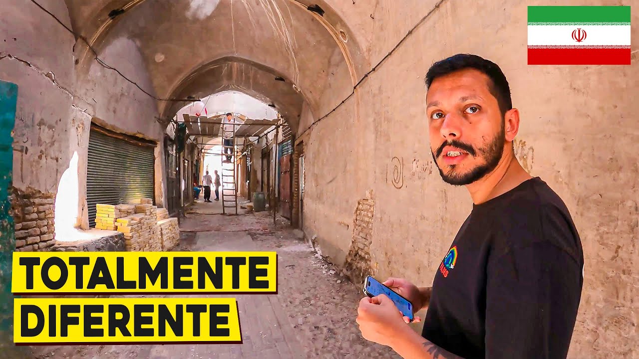 COMO É UMA CIDADE NO INTERIOR DO IRÃ (Yazd)