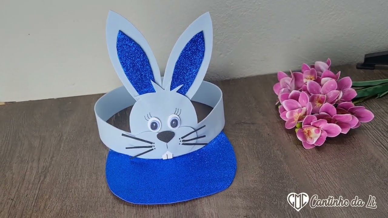 Páscoa Chegando, Olha que Legal esta viseira #pascoa #diy #lembrancinha