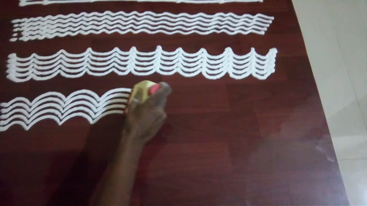 How to use rangoli making tool | Easy and quick way to make the rangoli using the tool