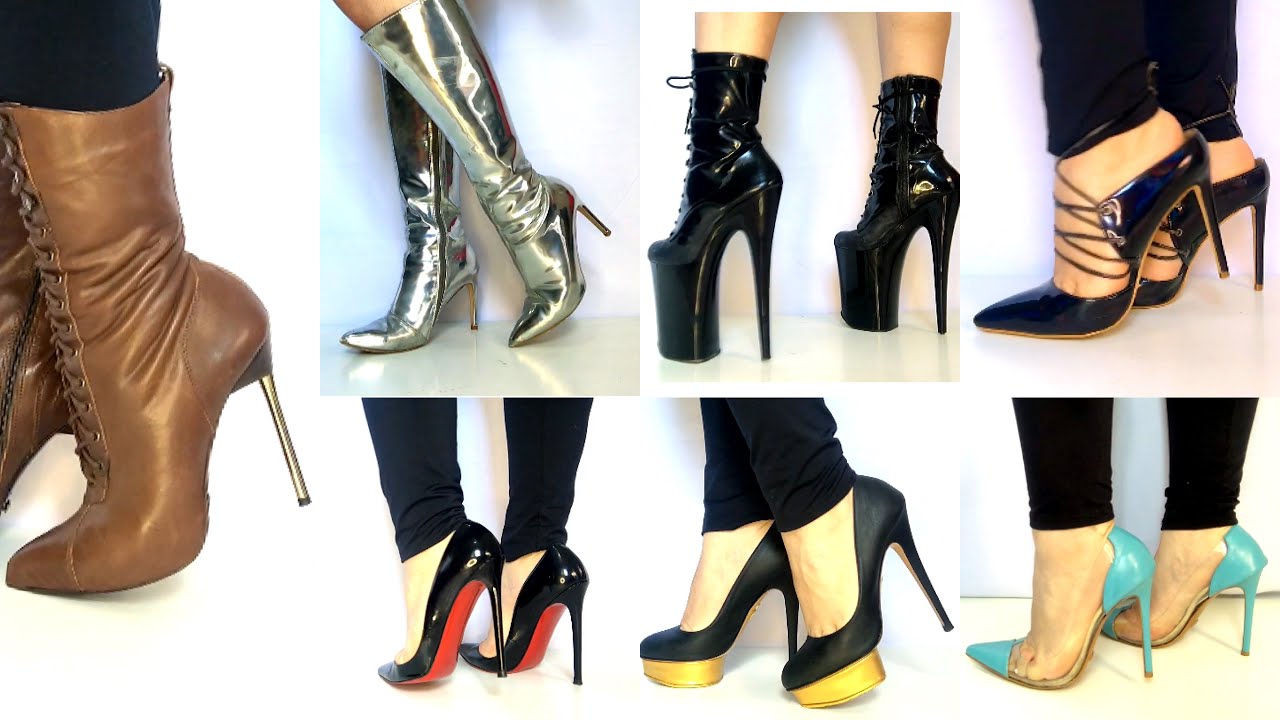 MINHAS BOTAS E SCARPINS - HIGH HEEL COLLECTION AND TRY ON