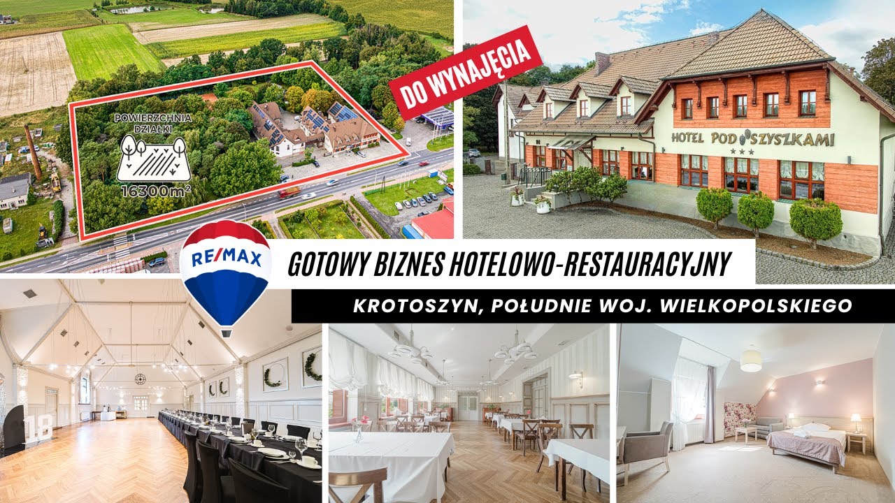 🔵 Do wynajęcia gotowy biznes hotelowo-restauracyjny 🔵