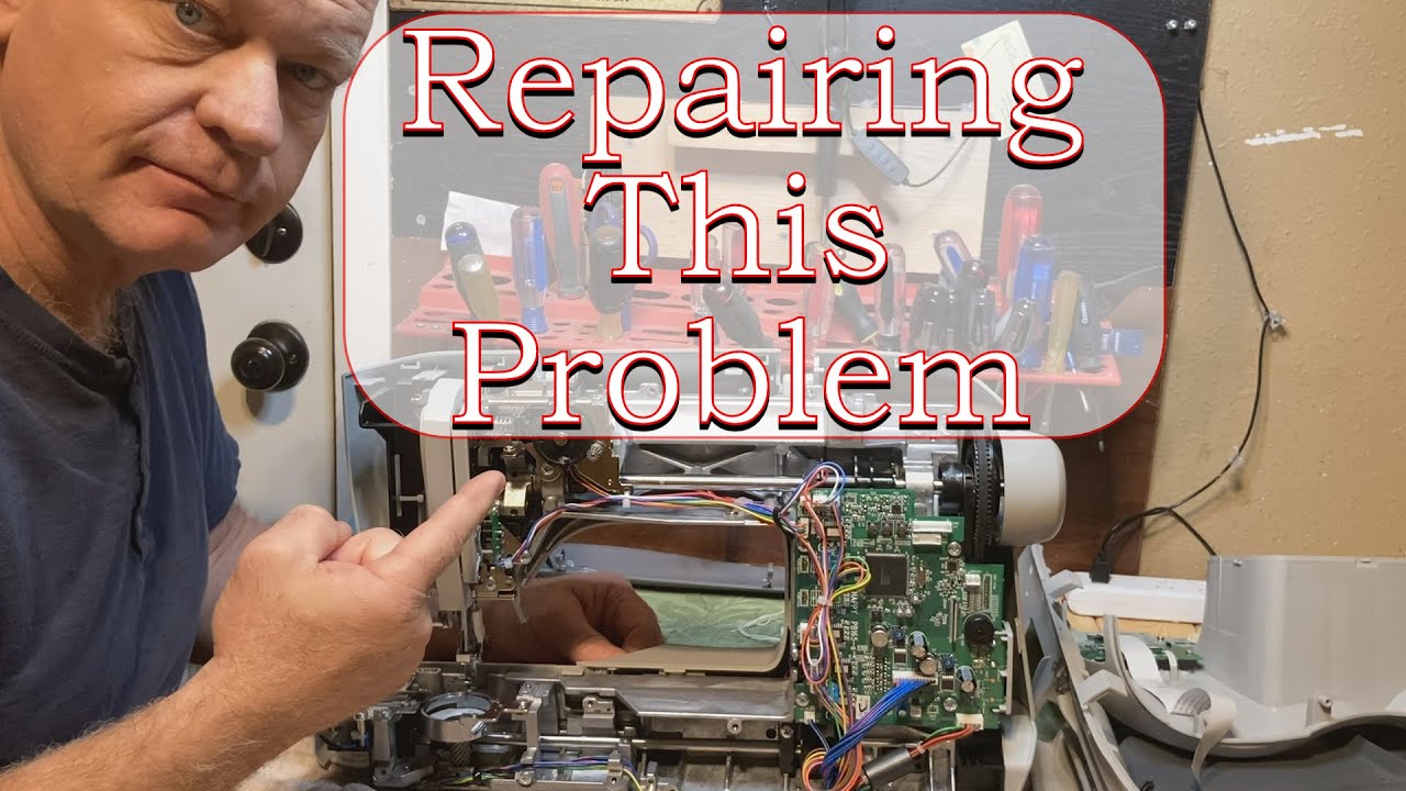How to Repair A Locked Up Machine   Singer Quantum Stylist Superb EM200