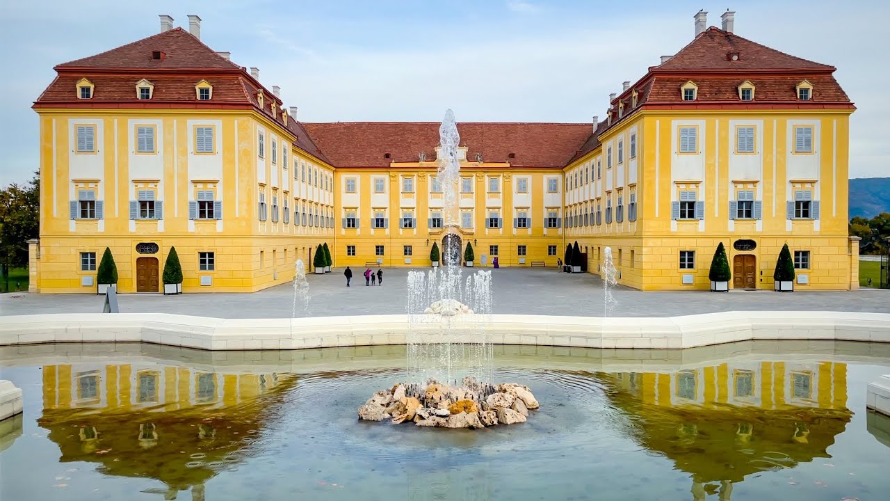 Walking Tour at Schloss Hof Estate, Lower Austria | 4K HDR Dolby Vision | ASMR