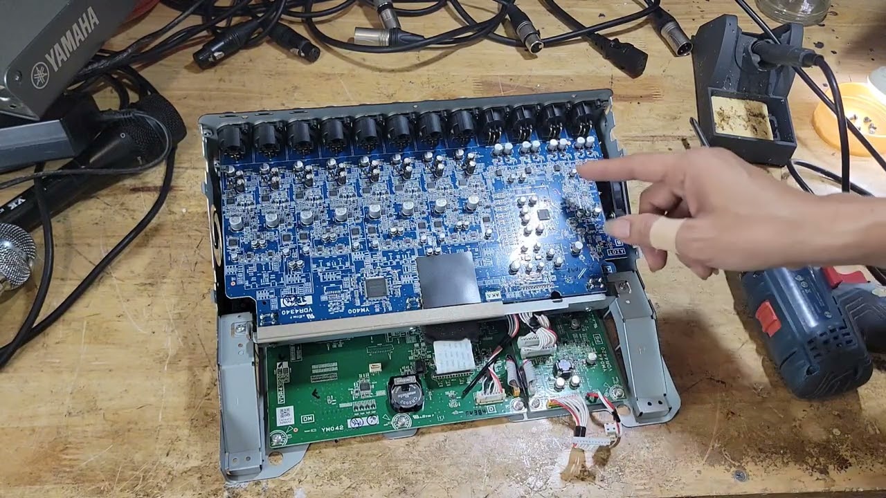 Kiểm tra và sửa chữa mixer Yamaha DM3