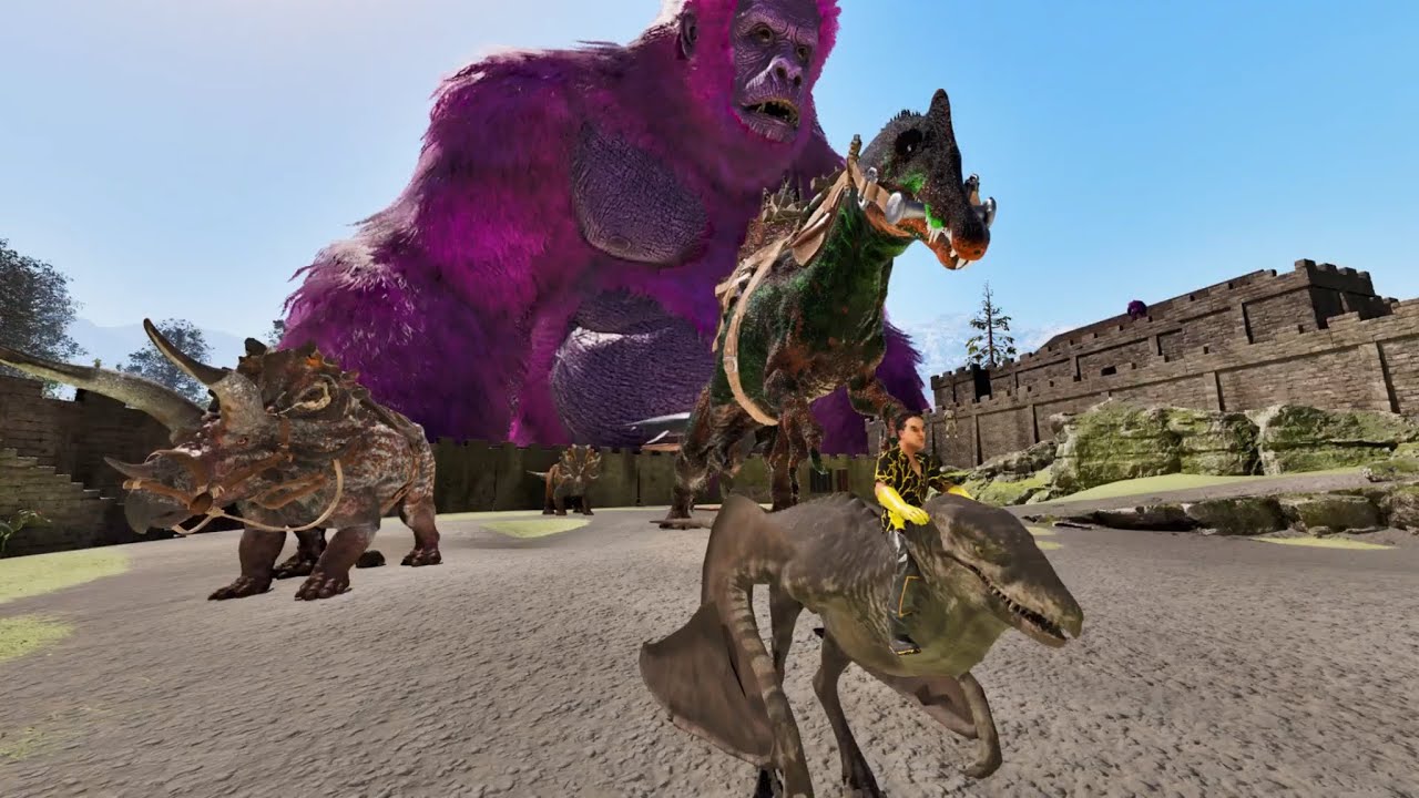 PS5版ARK ASA生放送！MOD生物ミュータドン召喚コマンドご紹介！最強コマンドも！で申し訳ございません♪ #Mutadon