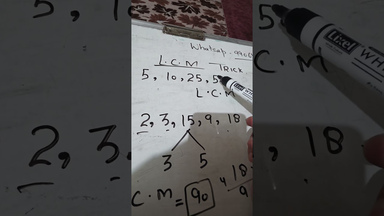 LCM trick