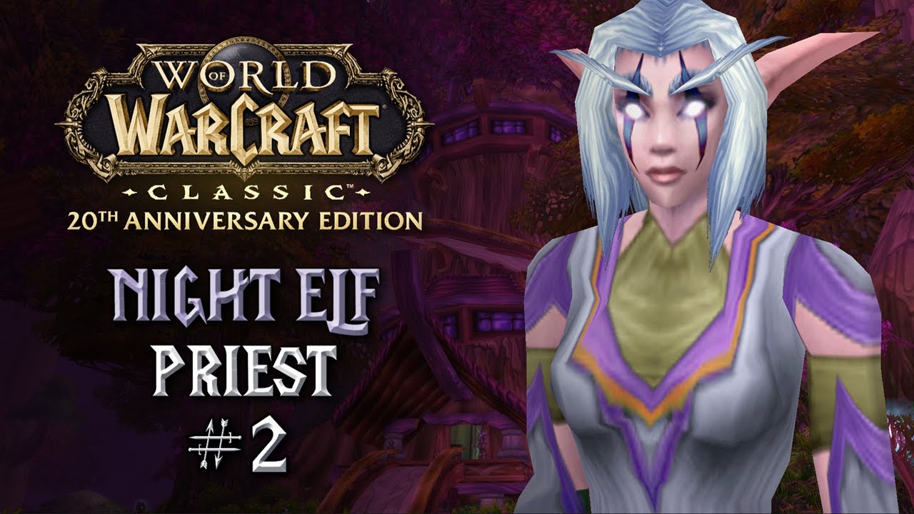 World of Warcraft Classic Anniversary – Relaxing Night Elf Priest Playthrough [2]