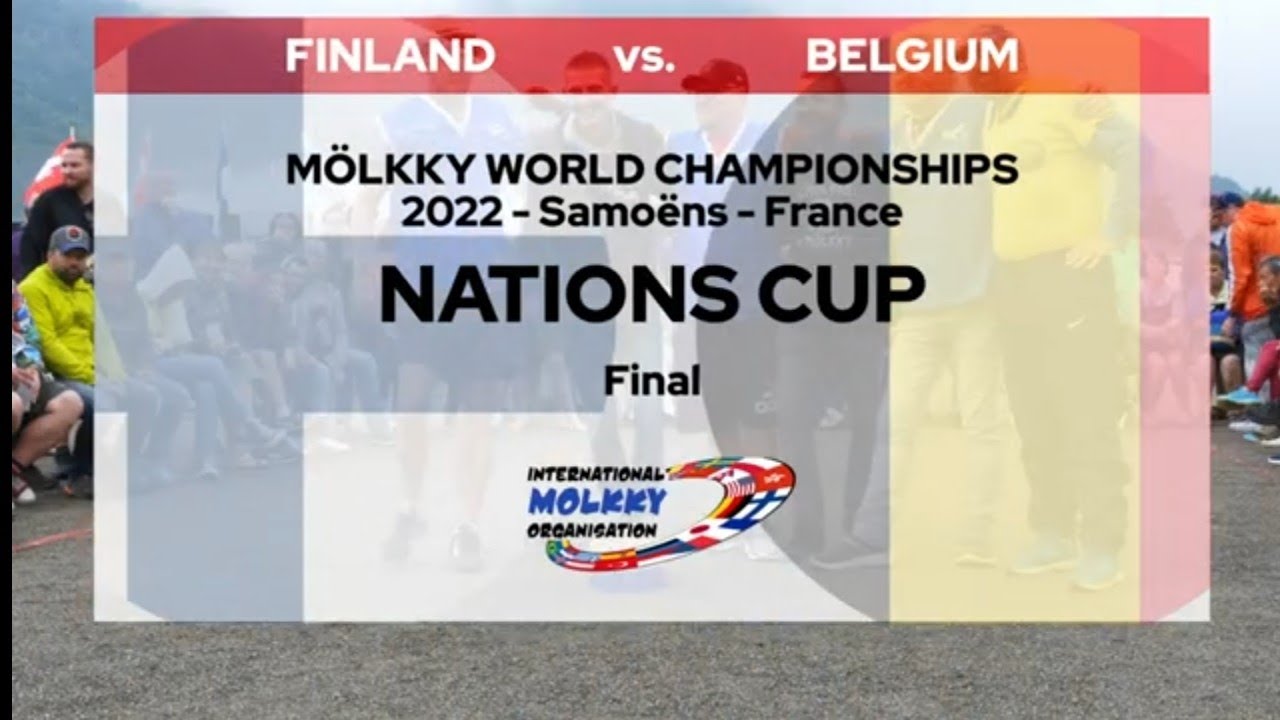 [Mölkky] Finland vs. Belgium - NATIONS CUP 2022