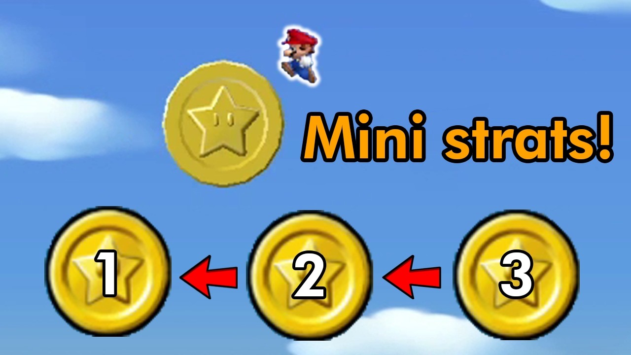 The Reverse Star Coin Challenge in New Super Mario Bros. Wii