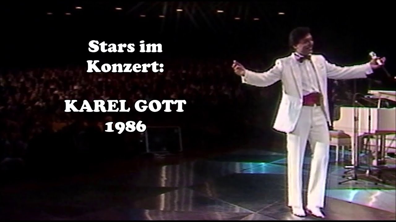Karel Gott live: Meine Welt / Die Liebe lebt / Myriam (Berlin 1986)