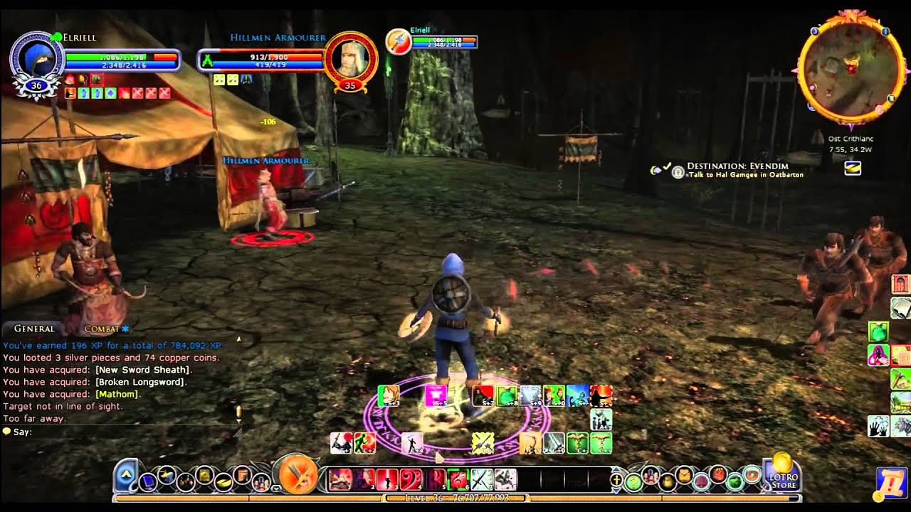 LOTRO - Minstrel Gameplay 2014 [Lord of the Rings Online Gameplay] HD