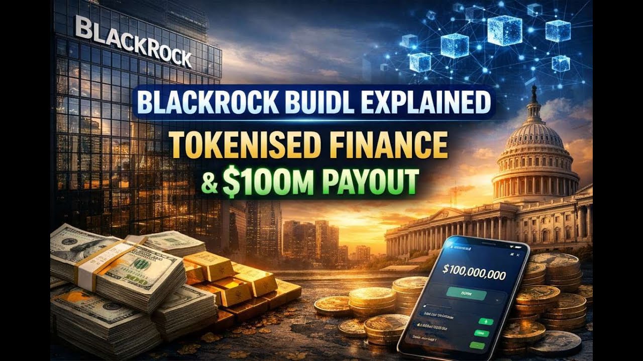 BlackRock BUIDL Explained. Tokenised Finance, On-Chain Yield, and the $100 Million Signal