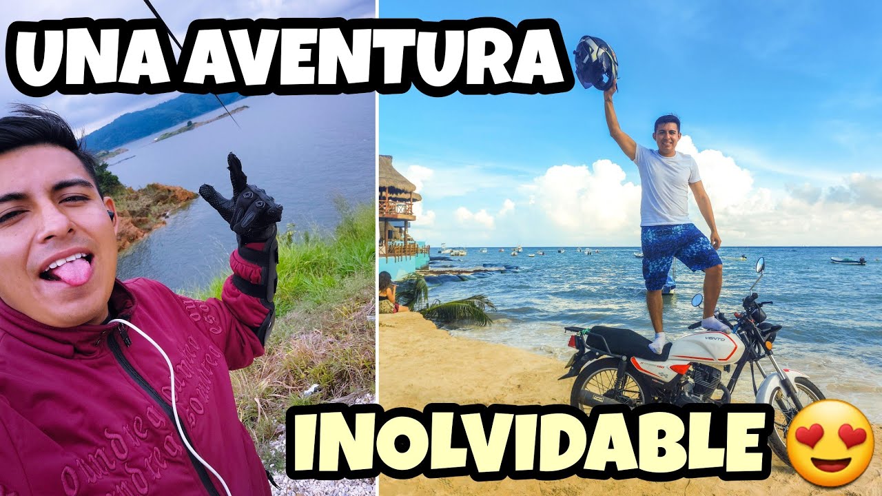 VIAJE en MOTO DE BAJA CILINDRADA de CHIAPAS a PLAYA DEL CARMEN / Parte final | Vento 150 xpress
