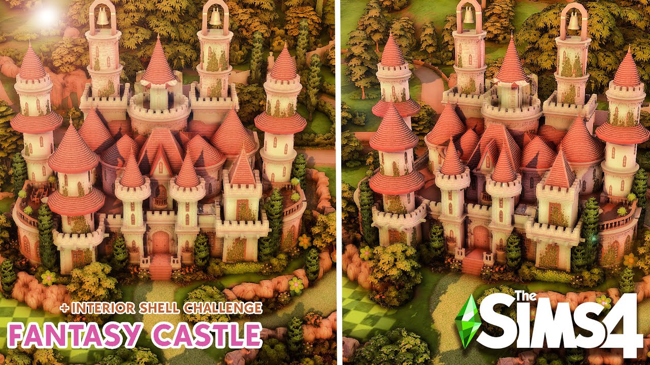 Конкурс по созданию интерьера розового фантастического замка!