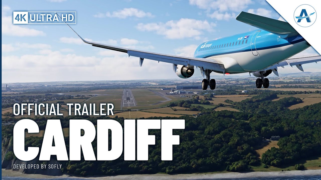 Microsoft Flight Simulator | Cardiff Airport by SoFly | Official Trailer