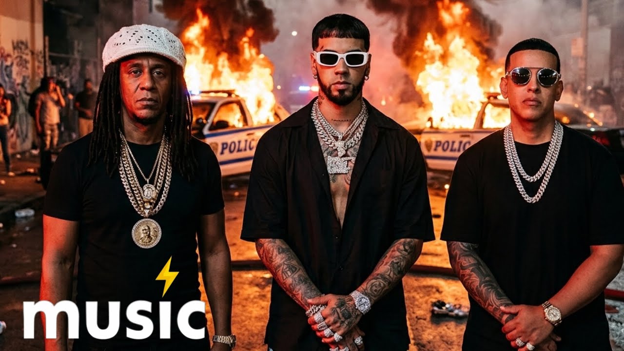 Tego Calderon, Daddy Yankee, Anuel - Barrio y Cacerio (Official Music Video)