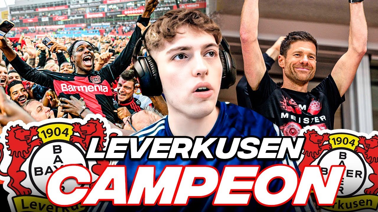 DAVOO XENEIZE REACCIONA AL BAYER LEVERKUSEN CAMPEON DE LA BUNDESLIGA 2023/24 - HISTORICO!