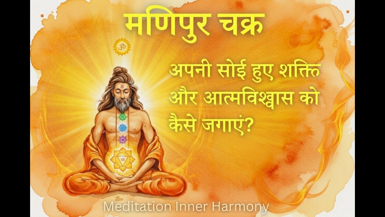 मणिपुर चक्र जागरण: डर से शक्ति तक की यात्रा | Manipura Chakra Awakening #meditation #spirituality