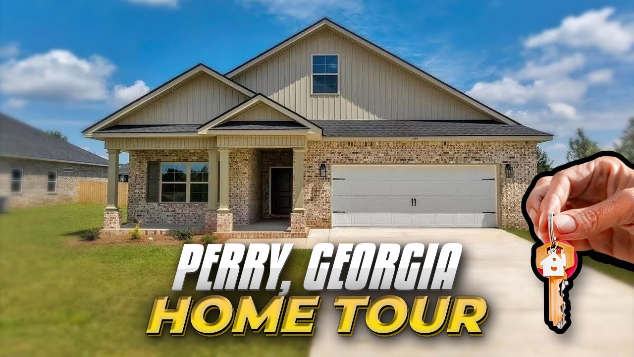 Living In Perry Georgia | Tour This Incredible New Construction Home