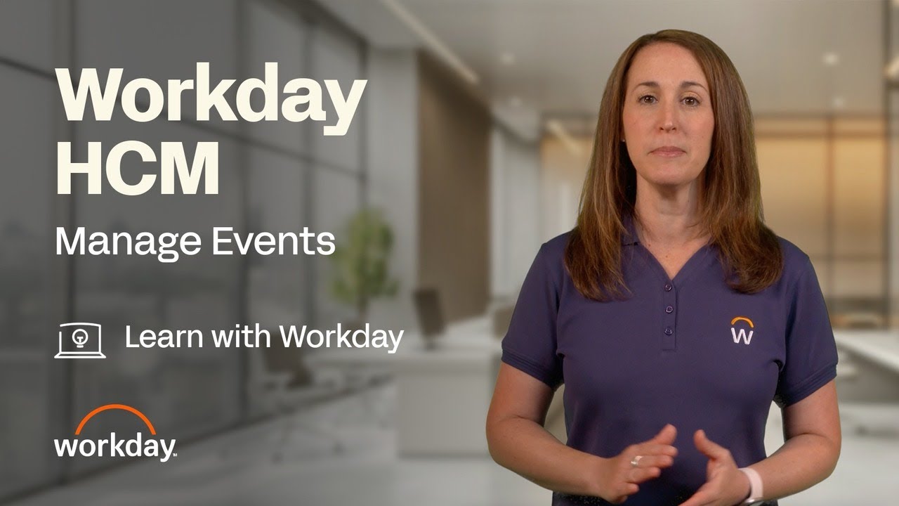 How to Manage Events | Workday HCM
