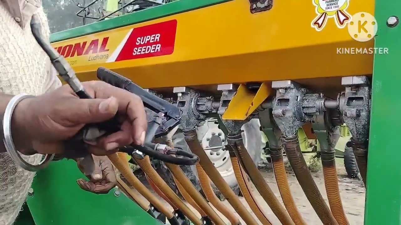 Super seeder ki khaad wali gun ko khrab hone se bachaaye @yogeshthamber7490 