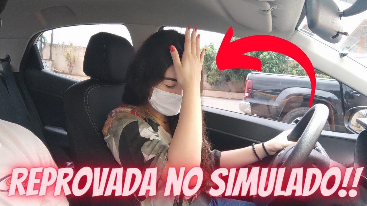 REPROVADA NO SIMULADO DETRAN (DUDA) FALTAS ELIMINATÓRIAS 🚙🚦#SIMULADOEXAME #AUTOESCOLA