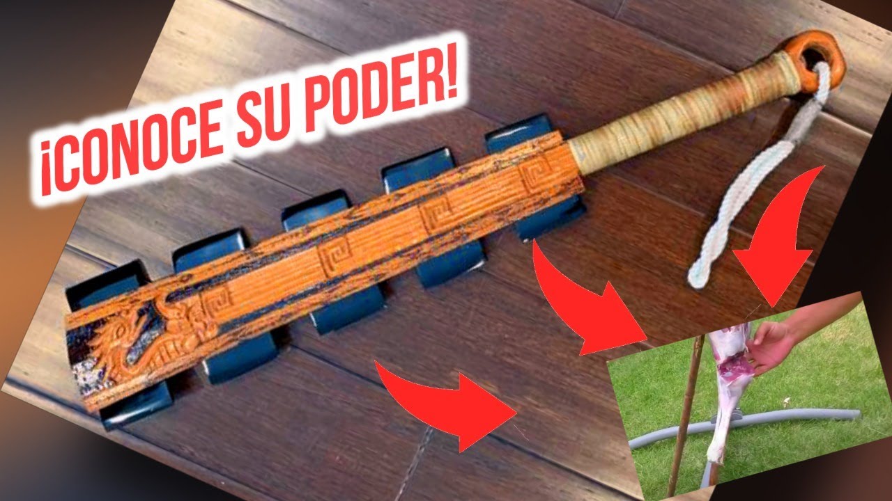La espada Azteca I &iquest;De verdad era LET4L? I Macuahuitl