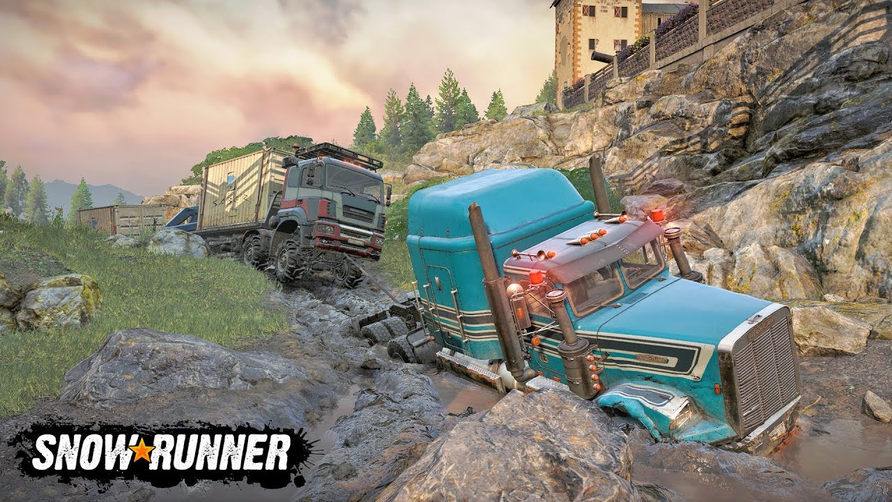 Snowrunner: Faza 14: Austria. Tajemnice zamczyska  #19