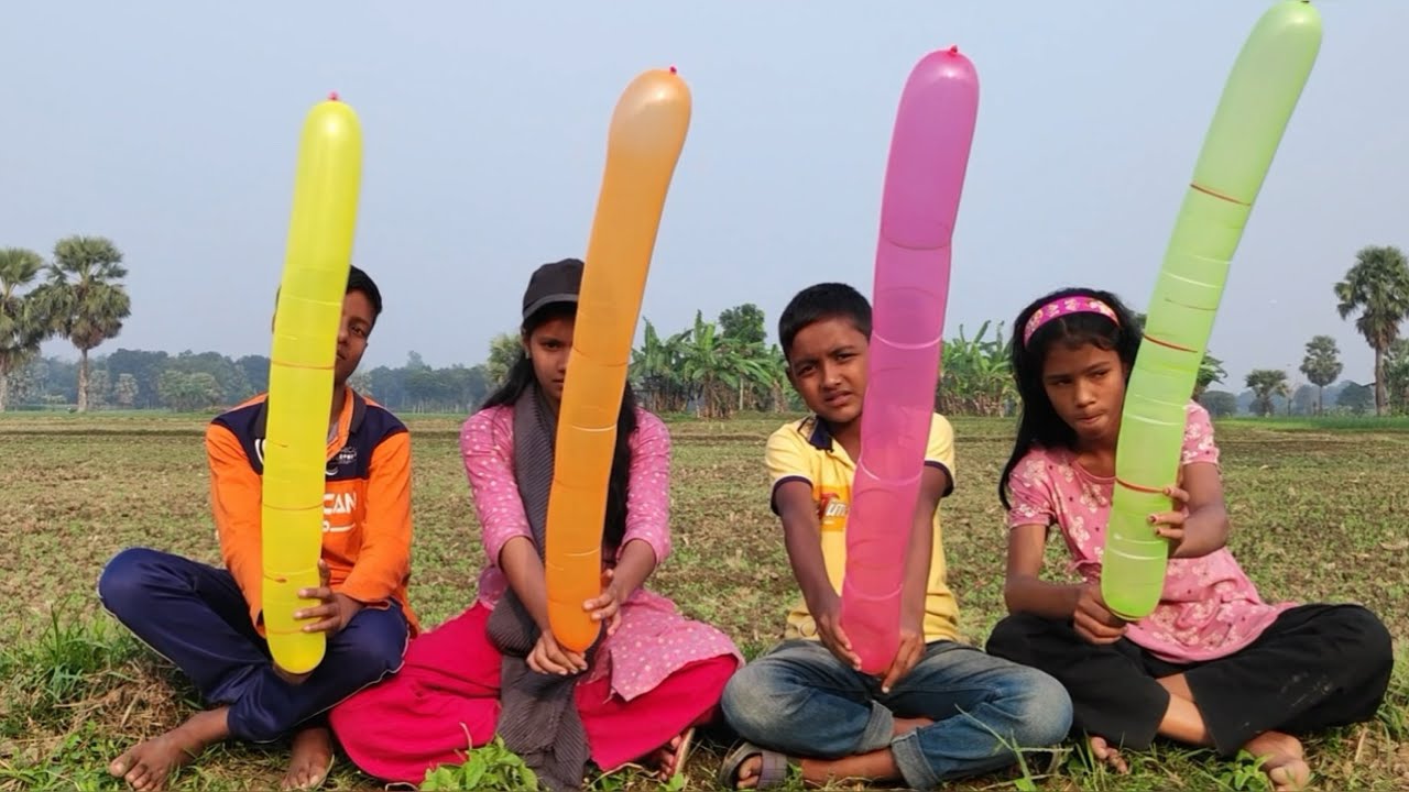 outdoor fun with Rocket Balloon and learn colors for kids by I kids episode -464.