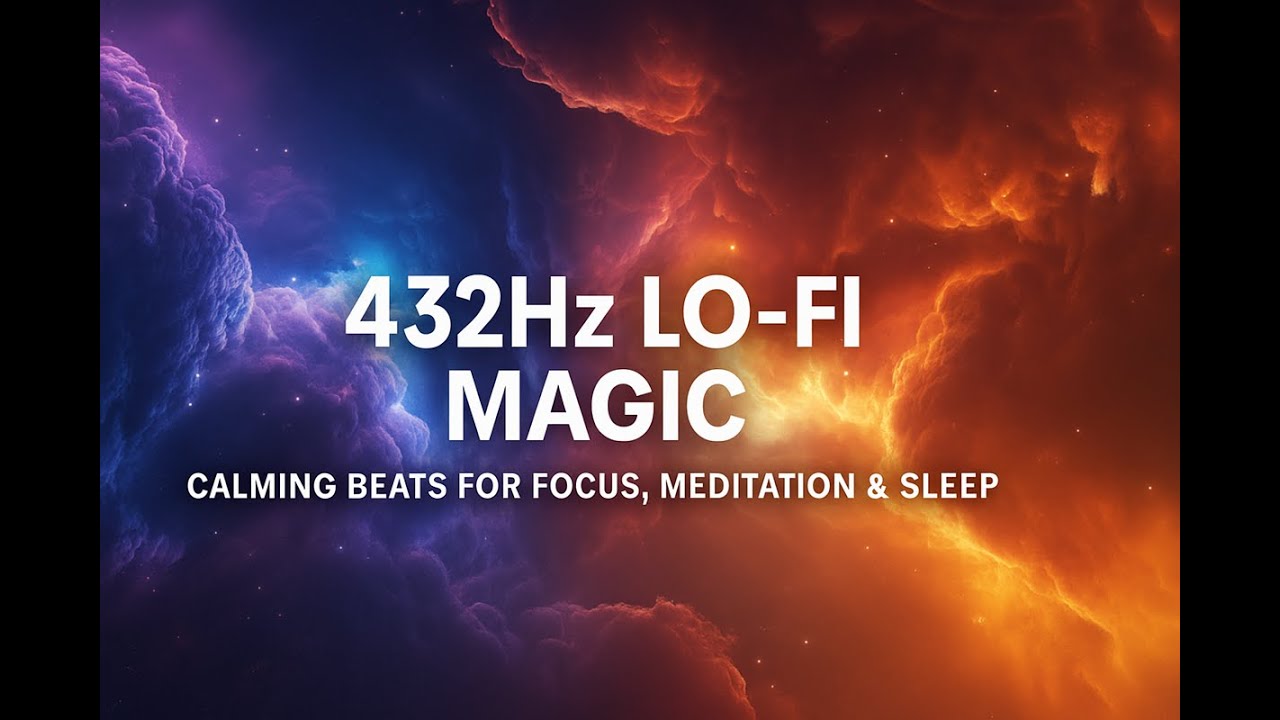 ✨ 432Hz Lo-Fi Magic 🎧 Calming Beats for Study, Meditation, Yoga, Sleep & Deep Focus