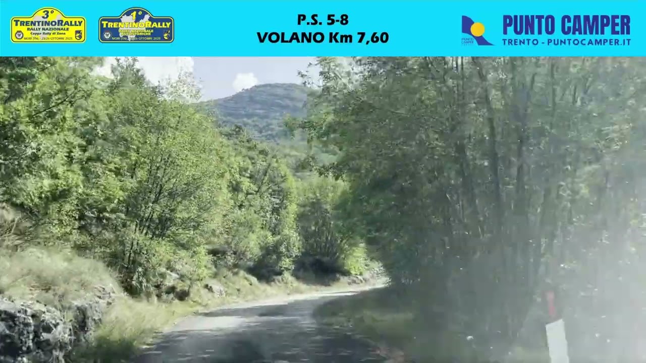 3° TrentinoRally | PS 5/8 Volano - Punto Camper