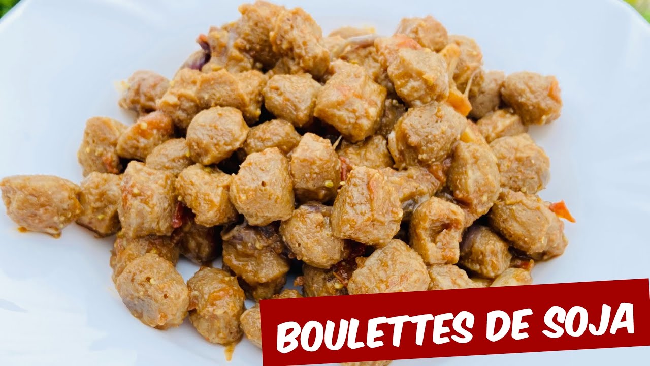DES BOULETTES DE SOJA EN CURRY - RECETTE VÉGÉTARIENNE