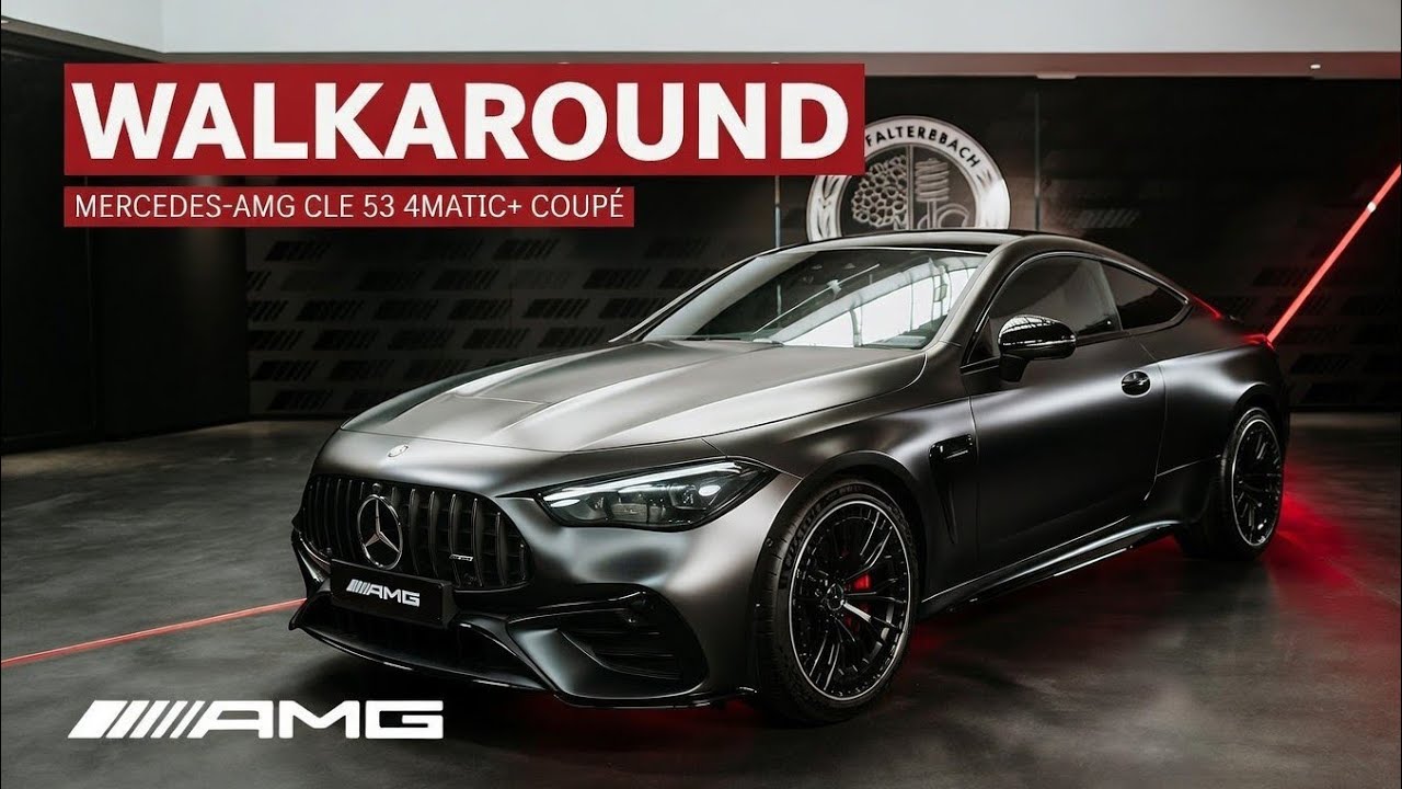 Это лучшее купе AMG? Обзор и тест-драйв Mercedes-AMG CLE 53 4MATIC+ 2026 года.