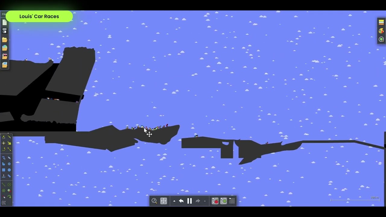 Algodoo Car Races Season 1 Episode 4 Africa