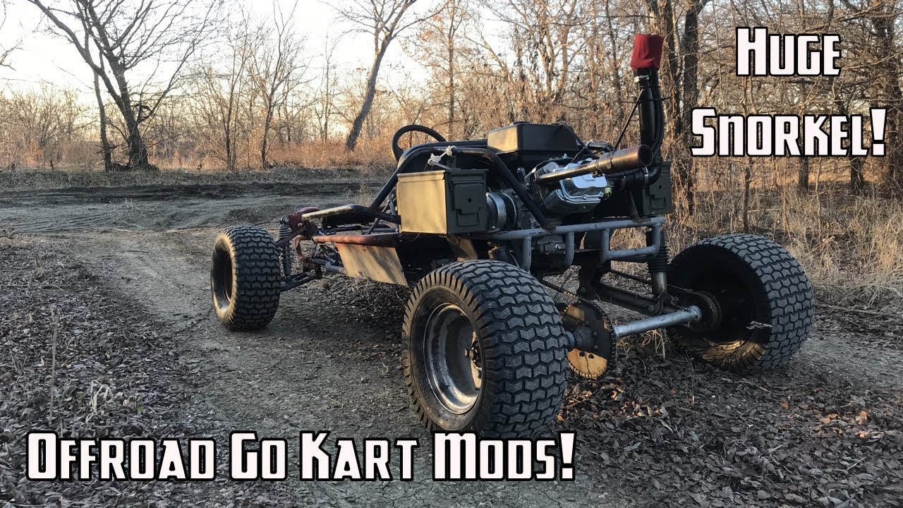 420-кубовый приподнятый картинг получает внедорожные улучшения!