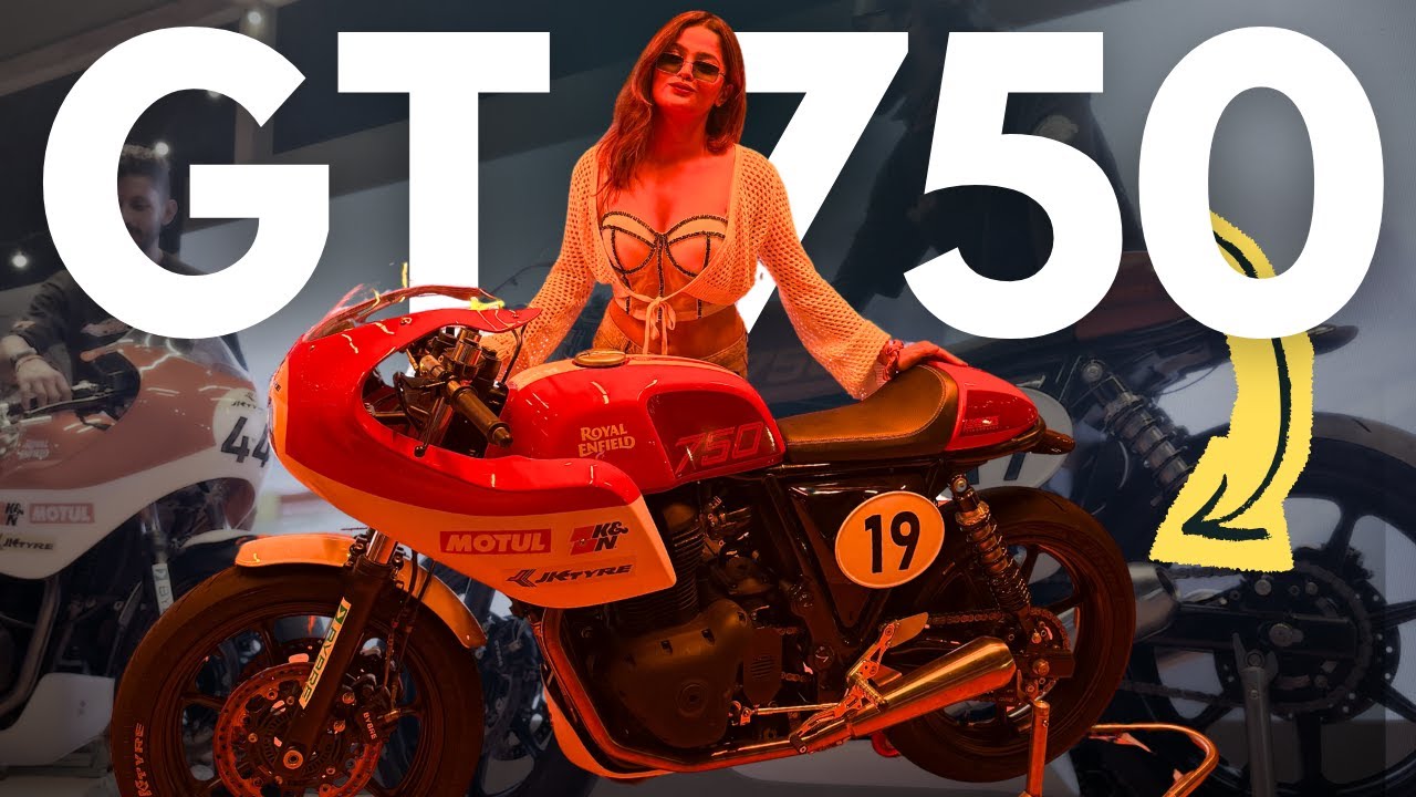 RE Continental GT-R 750 LAUNCH  🚀 | First Look + Exhaust Note 😱